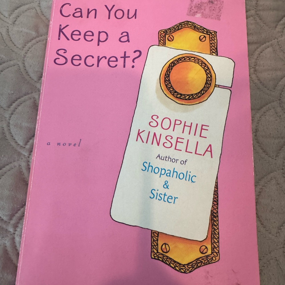 Pink 'Can You Keep a Secret?' Book by Sophie Kinsella